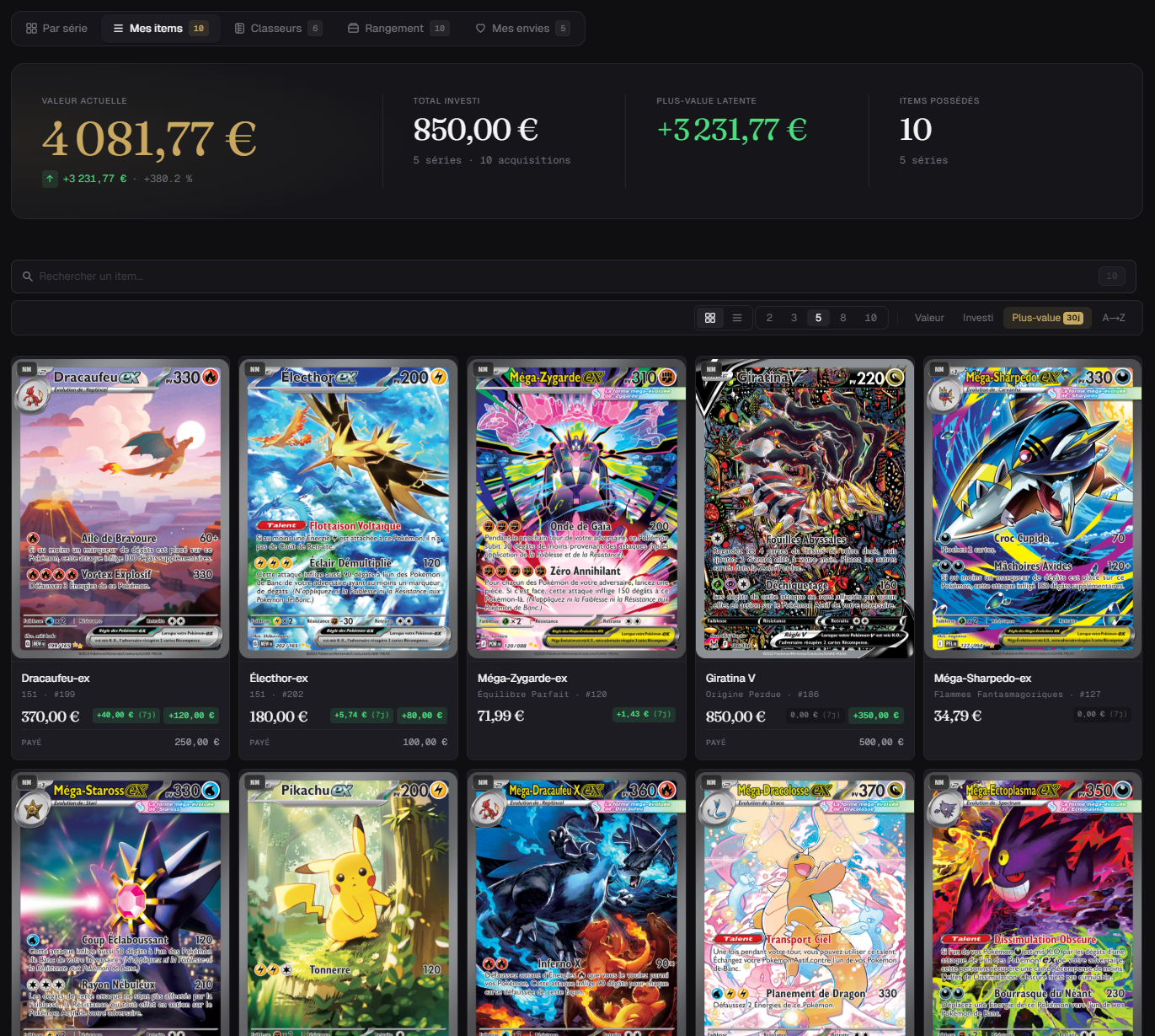 Gestion de Collection